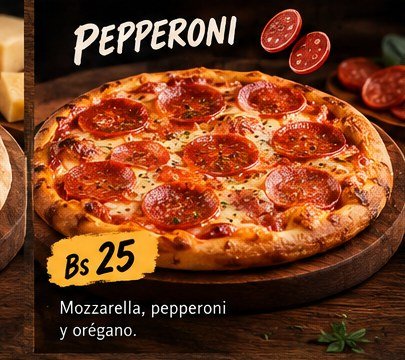 Pizza Pepperoni individual Bocato Express